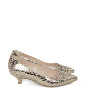 Gassu JESSICA - Złote buty na kaczuszce - bokiem