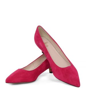 Gassu JESSICA - Różowe buty na kaczuszce - z przodu