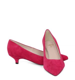 Gassu JESSICA - Różowe buty na kaczuszce - z przodu