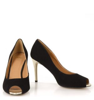 GABRIELLE - czarne szpilki - z przodu