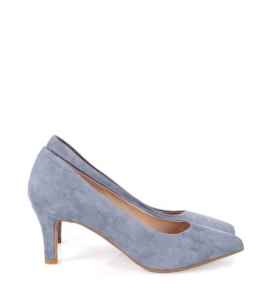 Szare szpilki - bokiem