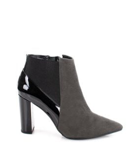 CORA - Ciemno szare krótkie botki na słupku - bokiem