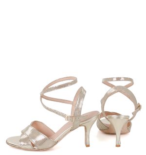 ELENA - Złote sandałki do tańca - obrazek 5