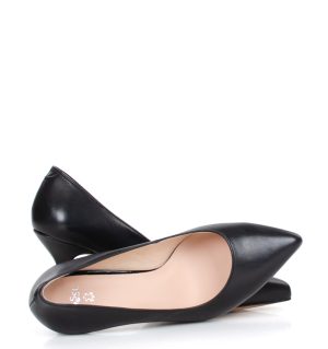 NADINE - Czarne szpilki średni obcas - obrazek 5