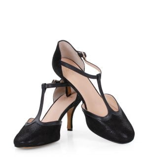 PENELOPE - czarne czółenka do tańca - obrazek 3