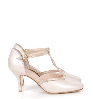 PENELOPE - beżowe czółenka do tańca - obrazek 2