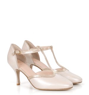 PENELOPE - beżowe czółenka do tańca - obrazek 3