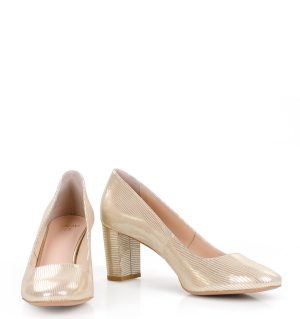 NORMA - Złote czółenka na słupku struktura - obrazek 7