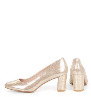 NORMA - Złote czółenka na słupku struktura - obrazek 8