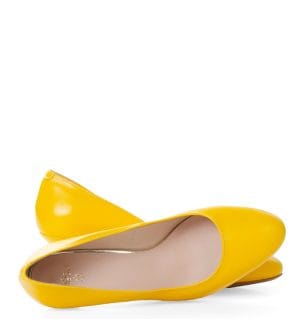 MAVIS - żółte czółenka na niskim obcasie - obrazek 8