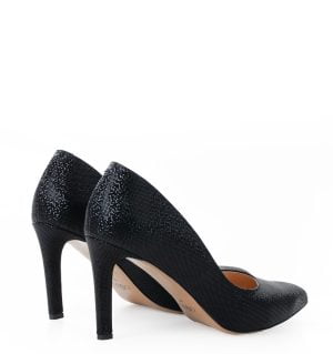 LENA - czarne szpilki błyszczące - obrazek 6