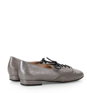 FLORES - buty na płaskim obcasie do ćwiczeń tanecznych, grafit - obrazek 2